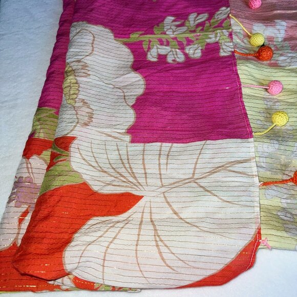 FARM Rio Neon Garden Sarong – Multicolor Swim Cover-Up – One Size - Picture 7 of 12